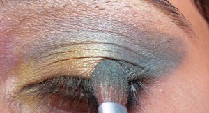 indian beauty blog, makeup product review, swatch, beauty blog, fashion blog, makeup tutorial, Golden Eye Makeup, golden green makeup, eye makeup tutorial, eye makeup, mascara, lakme eye shadow