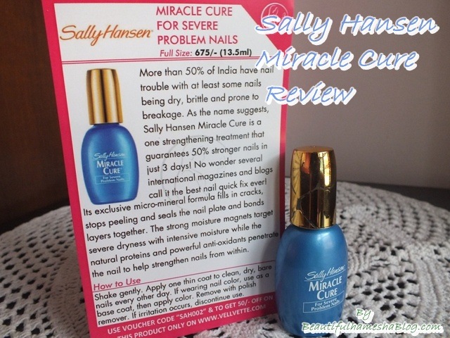 Sally Hansen Miracle Cure Review