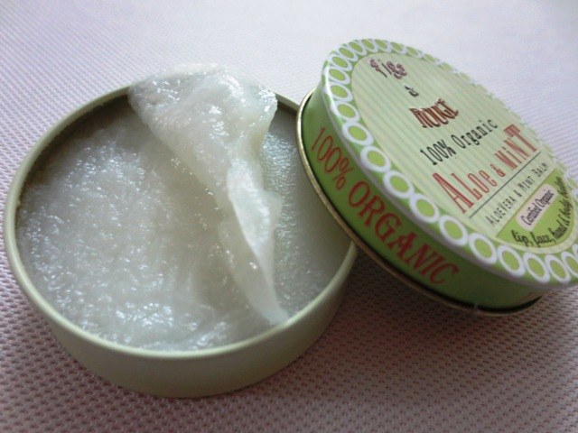 aloe and mint extract balm