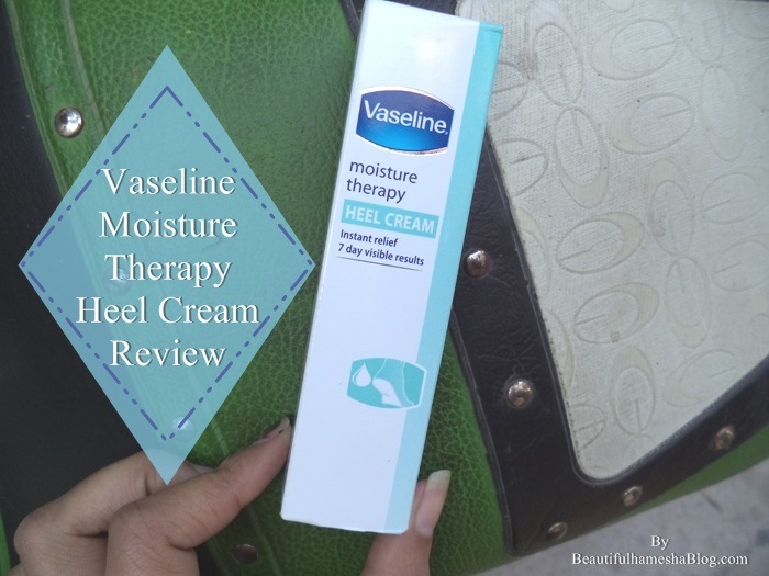 Vaseline Moisture Therapy Heel Cream Review Image
