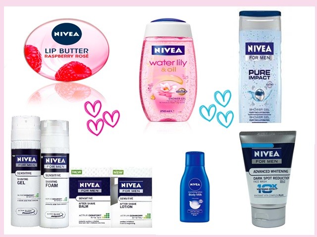 valentine nivea, nivea collections, nivea product, nivea beauty products