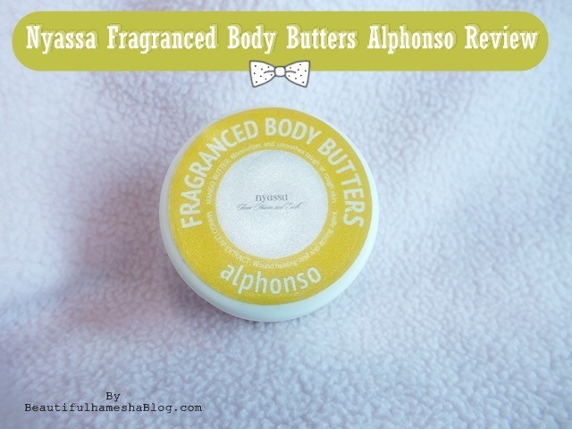 Nyassa Fragranced Body Butters Alphonso Review Image