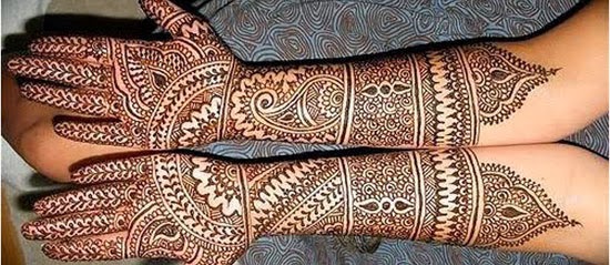 Mehandi Designs for Bride