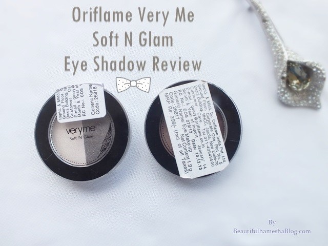 Oriflame Very Me Soft N Glam Eye Shadow Review