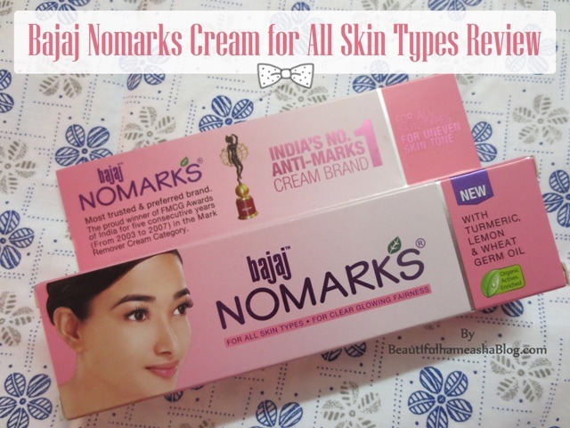 Bajaj Nomarks Cream for All Skin Types Review, Bajaj Nomarks Cream, Nomarks Cream for all skin types, Anti marks cream for all skin types