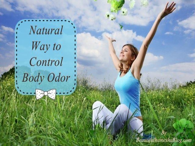 Natural ways to control body odor