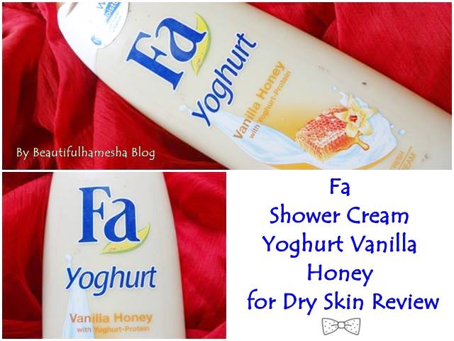 Fa Shower Cream Yoghurt Vanilla Honey for Dry Skin Review