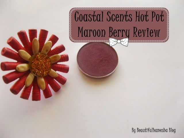 Coastal Scents Hot Pot Maroon Berry Review