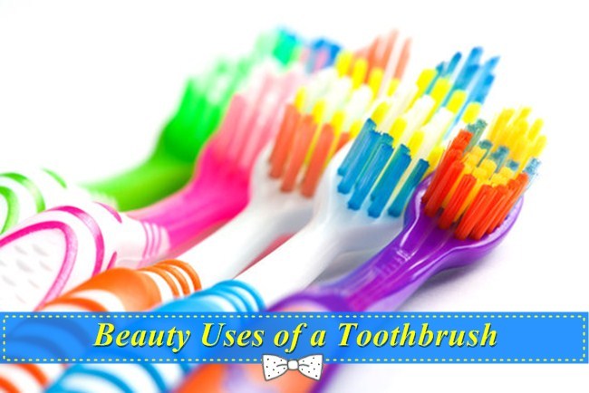 Beauty Uses of a Toothbrush