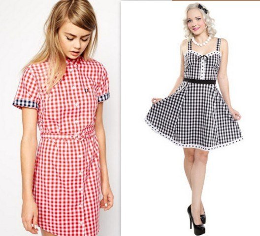How to Carry the Gingham Look 1