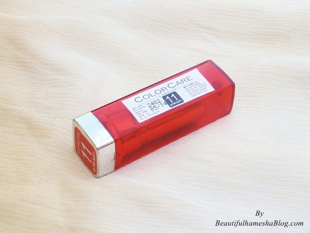 pack, Color Care London 11 Ultra Soft Lipstick Review