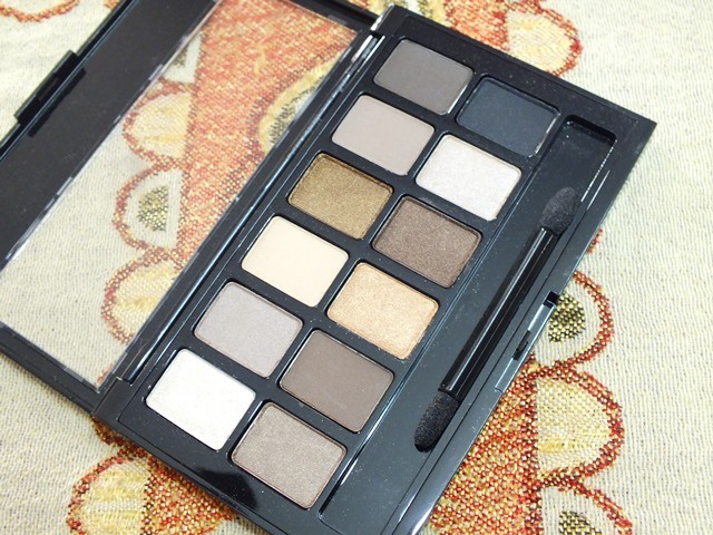 Maybelline The Nudes Eyeshadow Palette shades