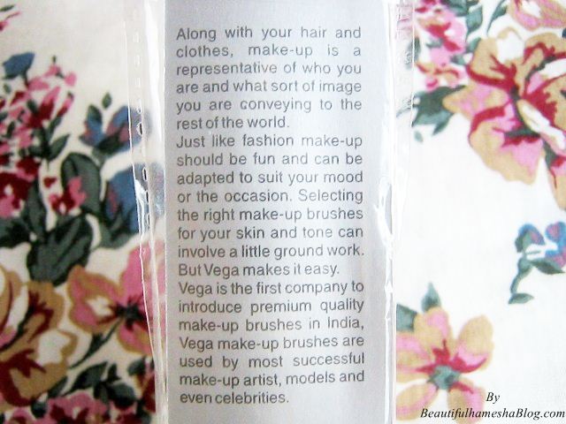Vega Angular Blender Makeup Brush claims