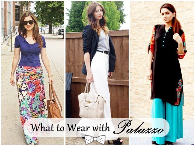 What to Wear with Palazzo