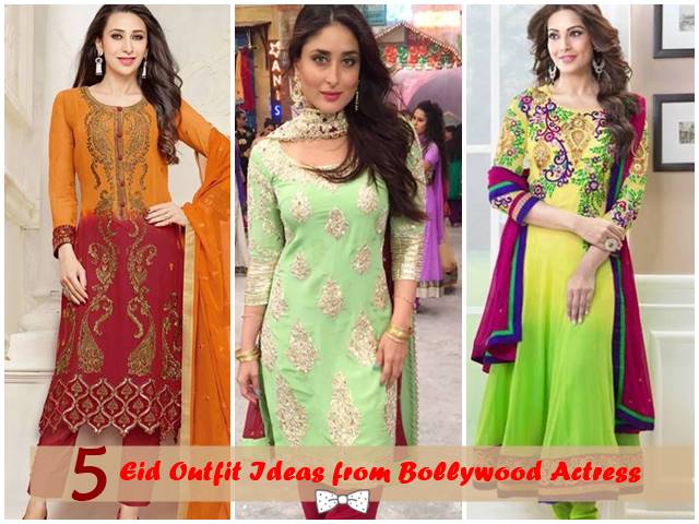 5 Eid Outfit Ideas from Bollywood Actress