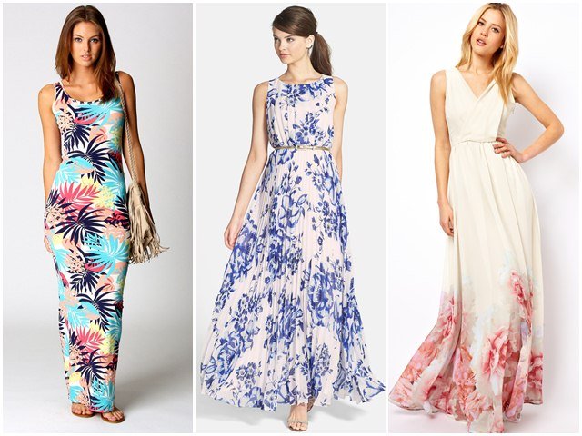 How to Look Tall without Wearing Heels - wear maxi dress
