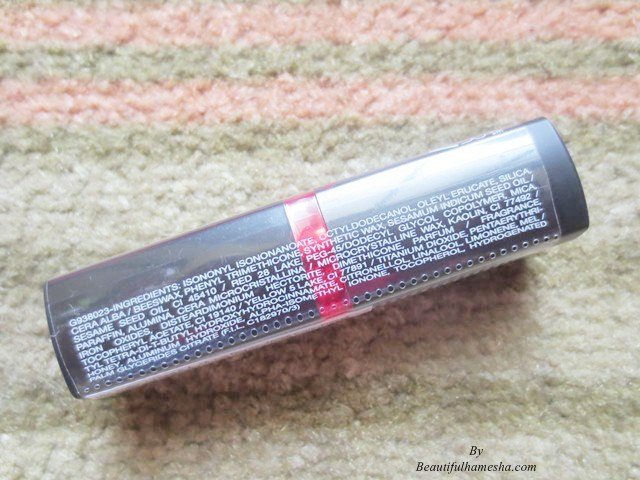 Maybelline Color Show Big Apple Red Lipstick ingredients, Maybelline Color Show Big Apple Red Lipstick Review