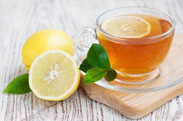 lemon tea for skin
