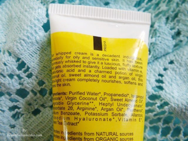 Natural Bath and Body Vitamin E Whipped Cream claims
