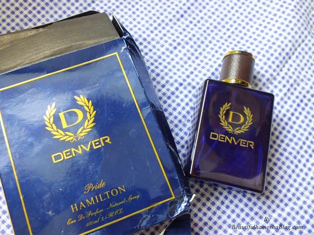 Denver Hamilton Perfume packaging