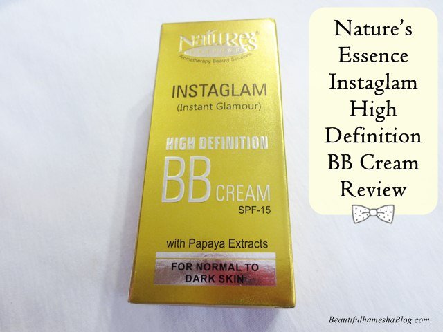 Nature’s Essence Instaglam High Definition BB Cream Review