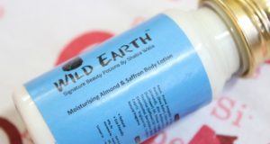 Wild Earth Saffron Almond Moisturising Body Lotion