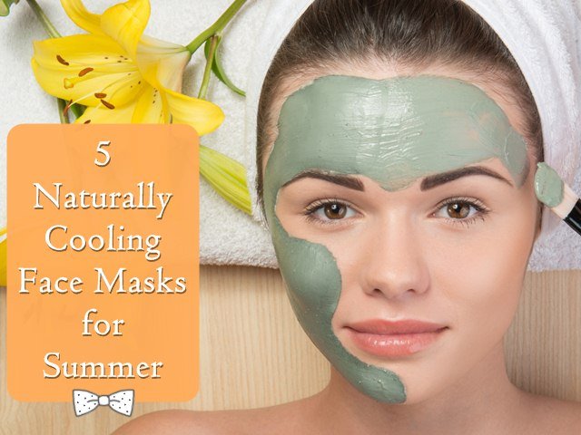 5 Naturally Cooling Face Masks for Summer