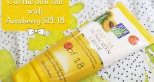 Cut the Sun Tan with Astaberry SPF 18