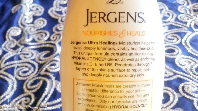 Jergens Ultra Healing Extra Dry Skin Moisturizer claims