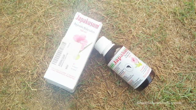 Japakusum Ayurvedic Scalp Lotion packaging 2