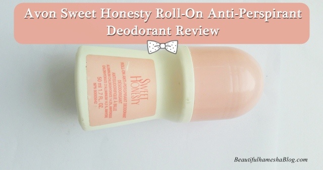 Avon Sweet Honesty Roll-On Anti-Perspirant Deodorant Review