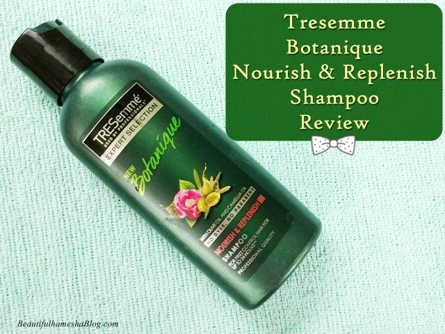 Tresemme Botanique Nourish & Replenish Shampoo Review