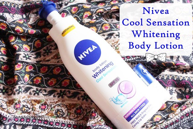 My Favorite Body Lotion for Summer - Nivea Cool Sensation Whitening Body Lotion, Nivea Cool Sensation Whitening Body Lotion, Body Lotion with SPF, Summer Body Lotion