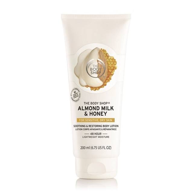 The Body Shop Almond Milk & Honey Soothing & Restoring Body Lotion, The Body Shop Almond Milk & Honey Range