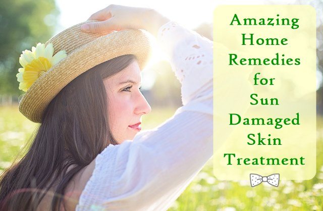 Amazing Home Remedies for Sun Damaged Skin Treatment, sun damaged skin, sun damaged skin treatment
