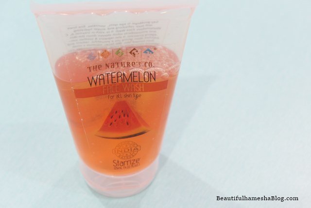 The Nature's Co Watermelon Face Wash, The Nature's Co Face Wash, Natural face wash