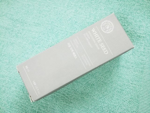 The Face Shop Brightening Serum packaging, The Face Shop Serum, Skin Brightening Serum