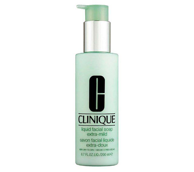 Face Wash for Dry Skin - Clinique Liquid Facial Soap Extra Mild - Very Dry to Dry Skin, Face cleanser for dry skin, dry skin care, dry skin tips, dry skin cleanser