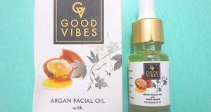 Good Vibes Argan Facial Oil with Silver Leaves Review