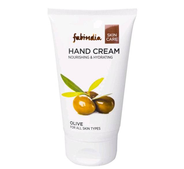 Fabindia Olive Cream Hand Cream, Hand Cream, Dry Hand Care, Hand Care, Best Hand Cream, Dry Hands care tips