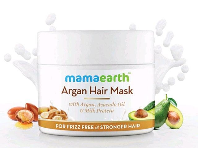 Mamaearth Argan Hair Mask, Argan oil hair mask, Argan oil hair pack, Best hair mask for dry hair, Best hair mask for damaged hair