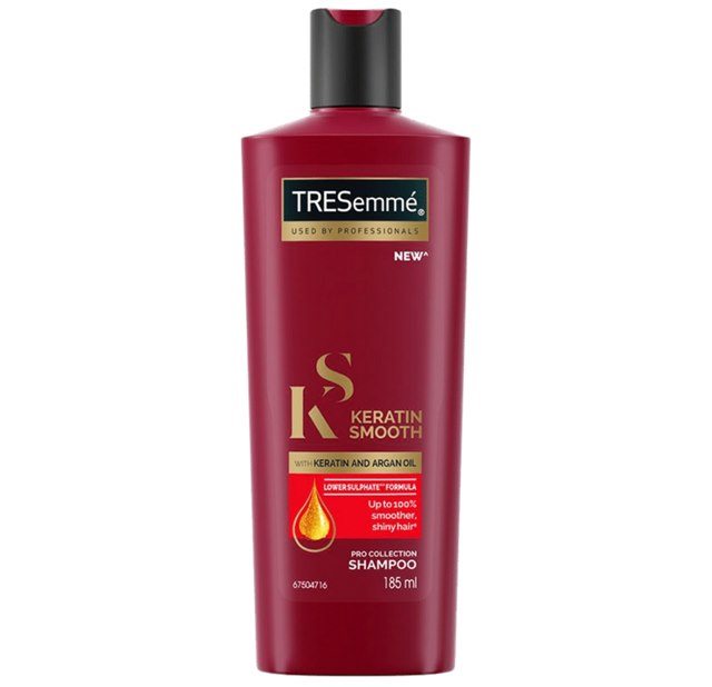 Tresemme Keratin Smooth With Argan Oil Shampoo, Shampoo for dry hair, Shampoo for damaged hair, Keratin Hair Cleanser, Best Shampoo with Keratin